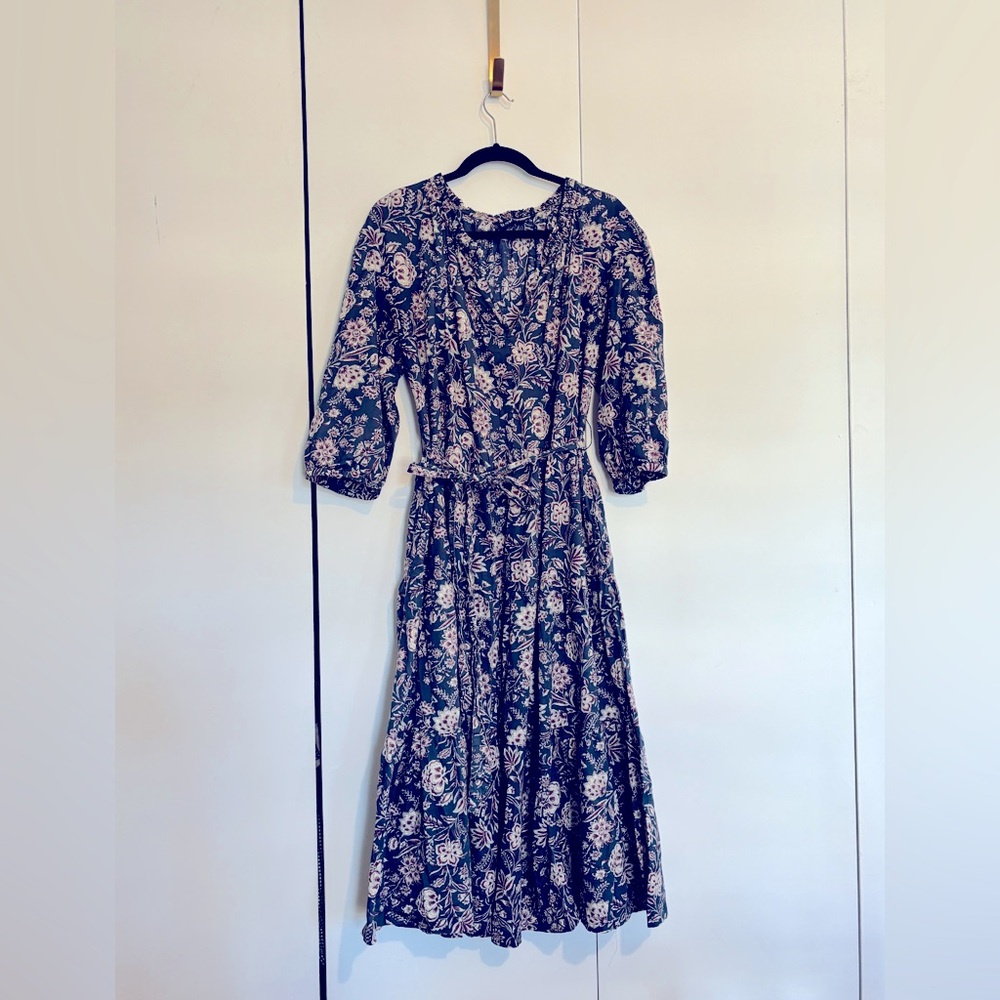 GAP Navy Floral Sundress